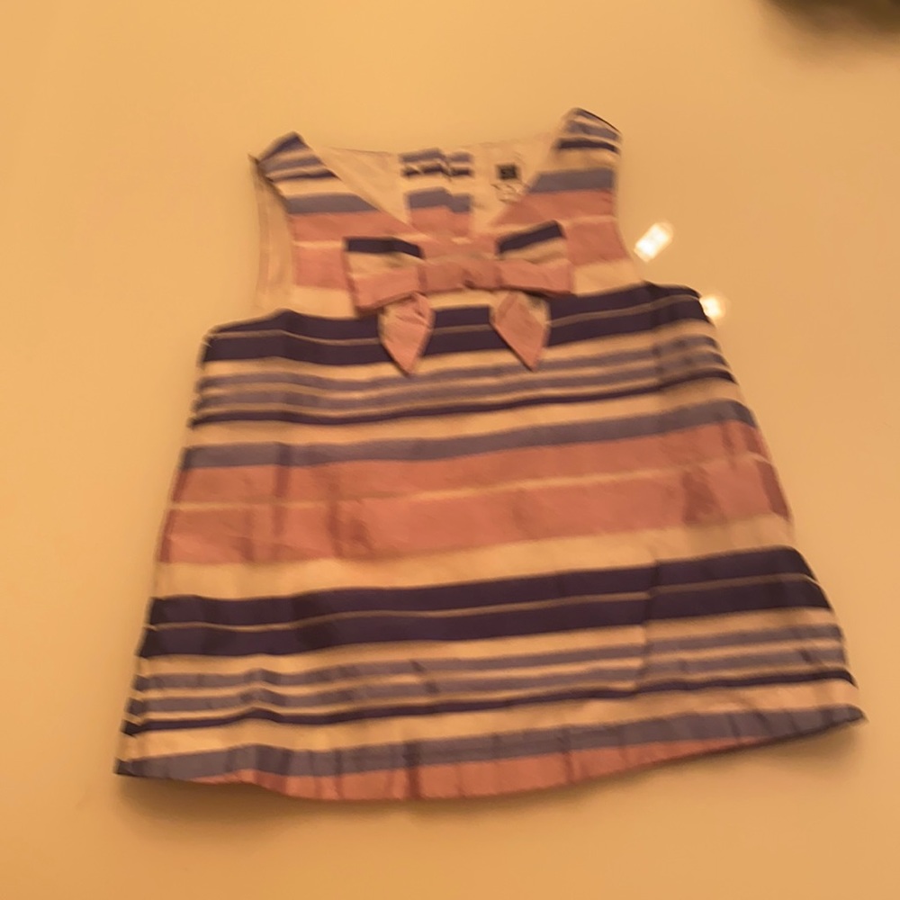 Blue and pink strip shirt